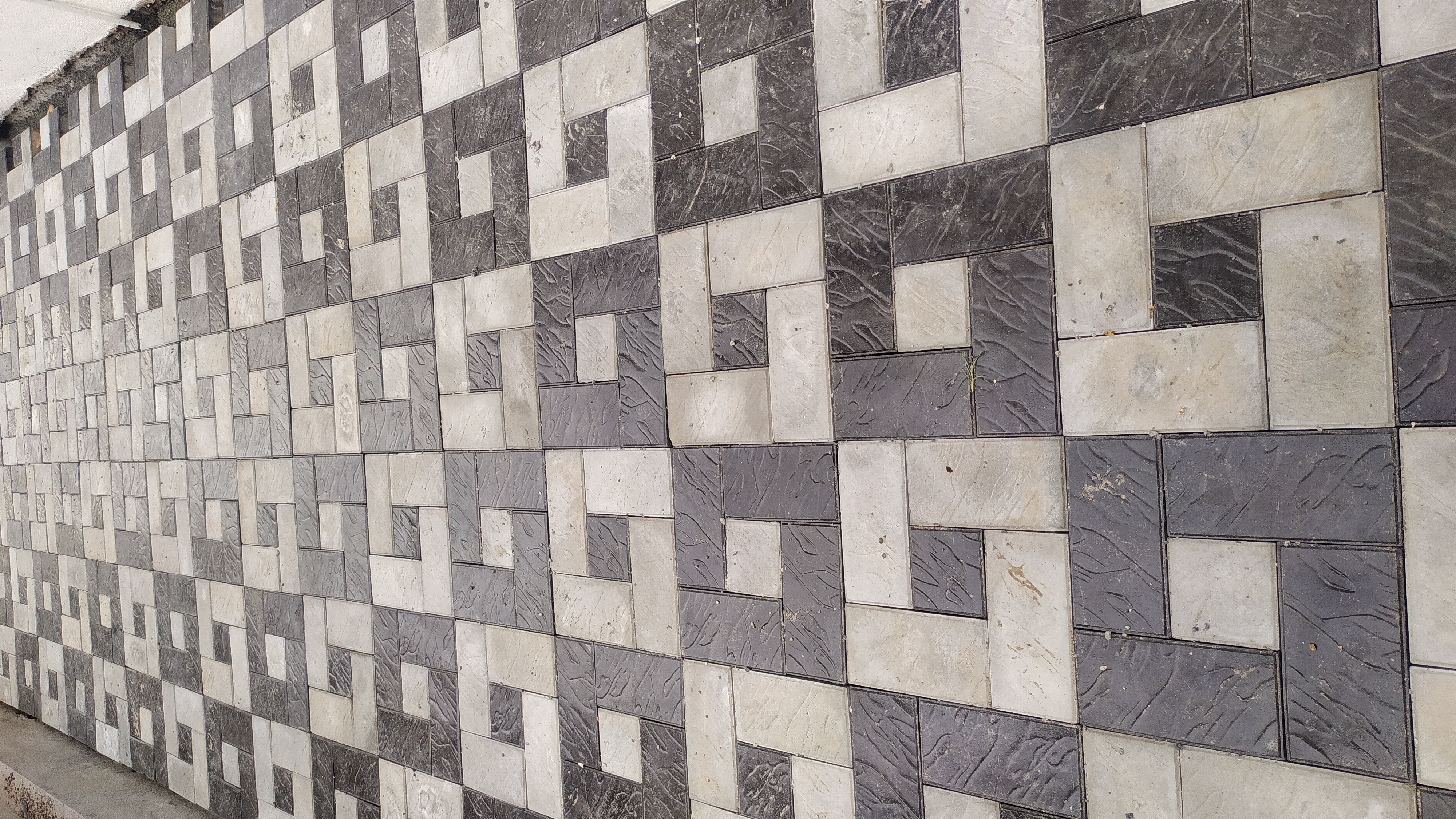 rectangle paver block design